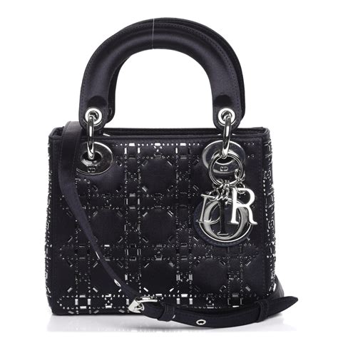 lady dior mini satin crystal|Dior handbags.